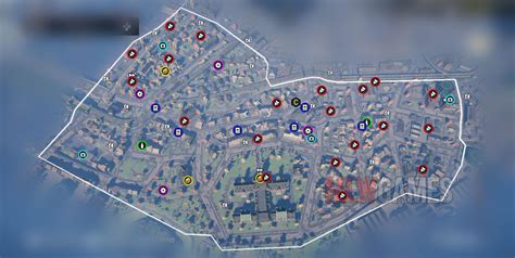 assassin's creed syndicate collectibles map